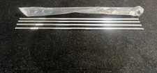 (QTY 4) K & S Round Aluminum Tube, 1/2" OD X 0.035" Wall X 36" Long 9319