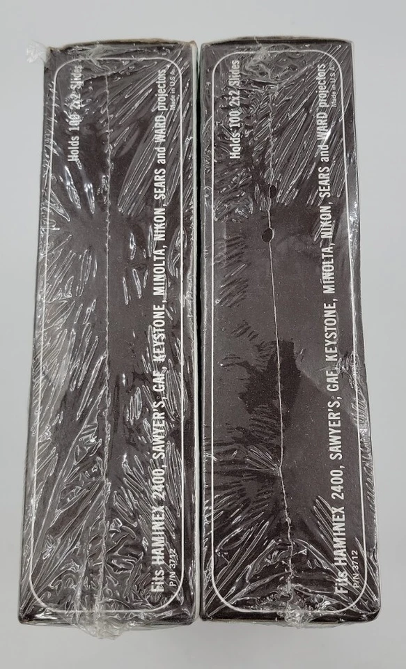 2 Lot BAIA Rotary Slide Tray Model B 100 New Sealed Each Holds 100 2x2 Slides - Image 4 of 4