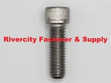 (10) 3/8-16x1-1/4 Socket Allen Head Cap Screw Stainless Steel .375 x 1.25