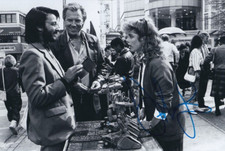 FISHER STEVENS signed Autogramm 20x30cm SHORT CIRCUIT 2 in Person autograph COA