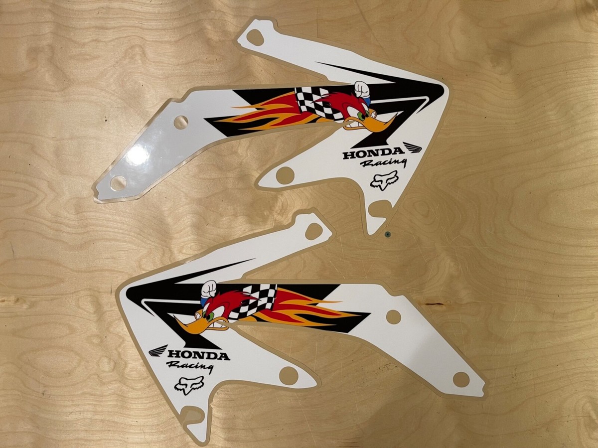 Wicked Weasel 2008・2009カタログ2冊とロゴステッカー2枚 2005-2012 HONDA CRF450X SHROUD GRAPHICS SET DECALS LAMINATED DUAL