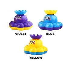 Baby Bath Toys Children's Electric Rotating Water Spray Boat Small Octopus Toys