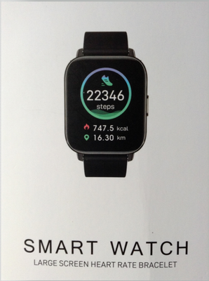 Glory Fit Smart Watch Large Screen Heart Rate Bracelet, Pink Band, Open Box  NEW | eBay