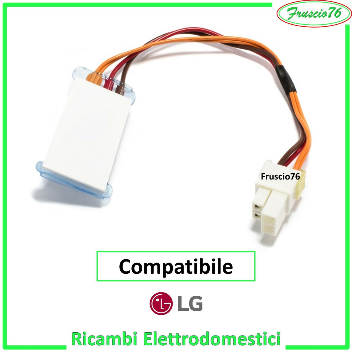 Sensore Temperatura Per Frigorifero LG - Sonda Ricambio Sensore Temperatura Per Frigorifero LG - Sonda Ricambio