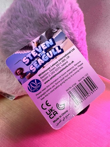 steven the seagull Plush Soft Toy With Tags 14” - Picture 7 of 8