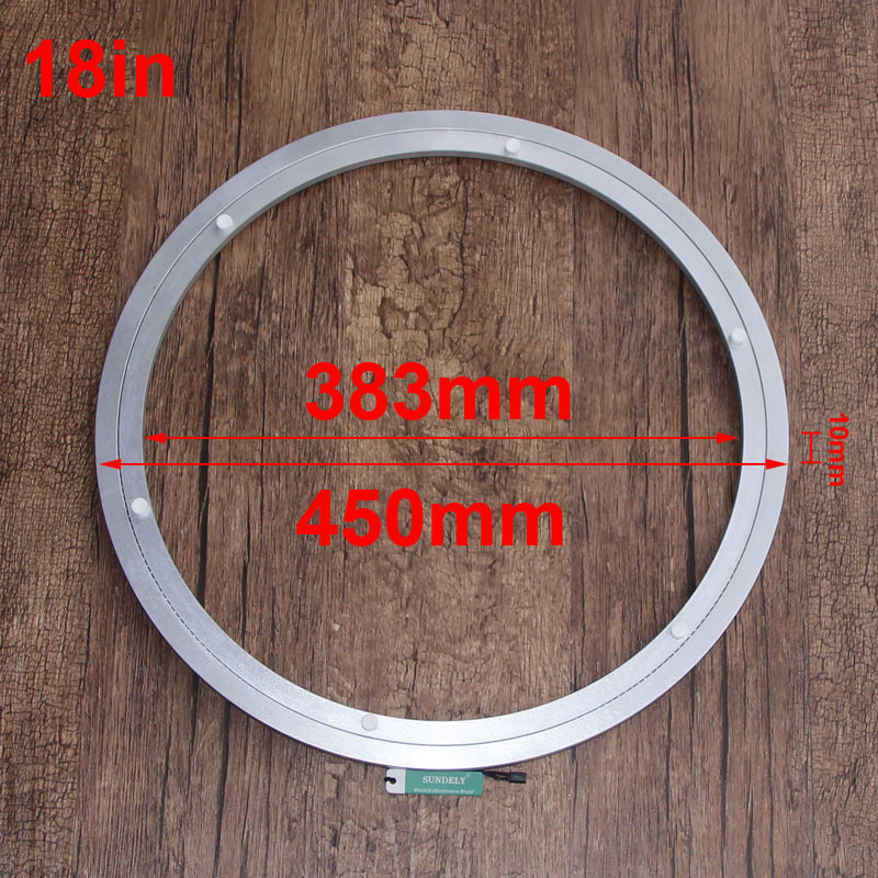 Lazy Susan Rotating Aluminium Turntables Bearing Mechanism Small to