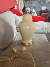 Vintage-Lampenfuß Porzellan 47 cm hoch