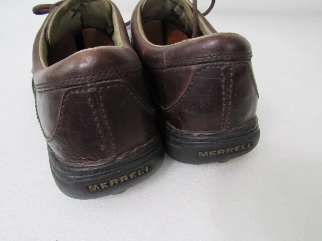 merrell world summit dark oxford leather shoes