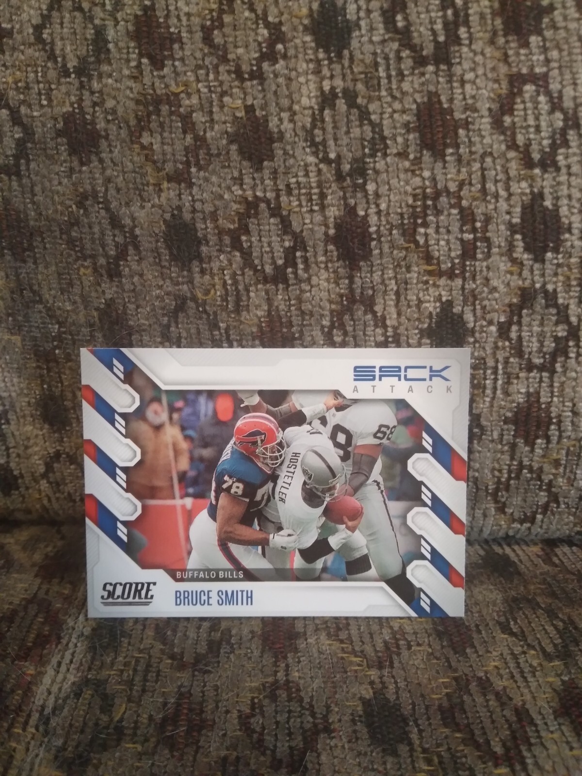 2022 Panini Score...Bruce Smith #SA-BS...Sack Attack...Buffalo Bills