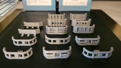 Front Bash Bars 14 items.  For 1/64 scale cars.