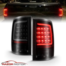 For 2009-2014 Dodge Ram 15002010-2018 2500 3500 Smoke Led Bar Taillights Lamp