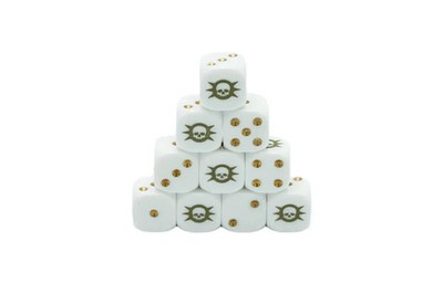 Death Guard , inspired Custom Dice, Ideal for wargames