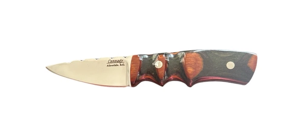 Vintage Custom Daniel Cannady USA Filework Spine 1184 Tube Lock Sheath - Image 3 of 4