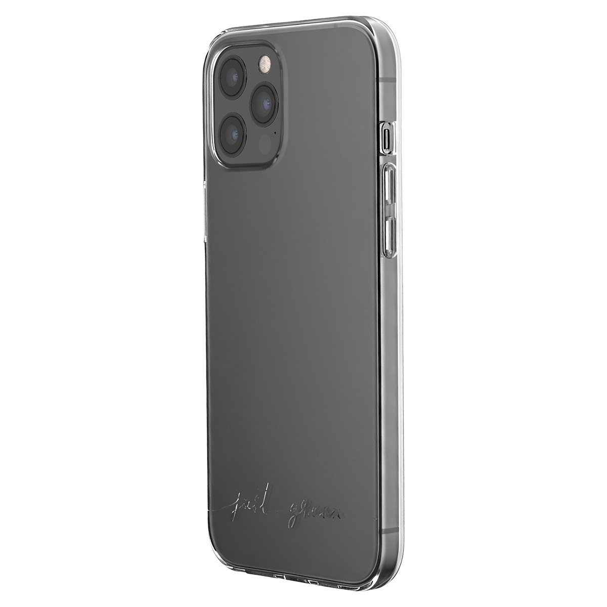 Coque TPU iPhone 12 Pro Max Transparente JUST GREEN Série Infinia
