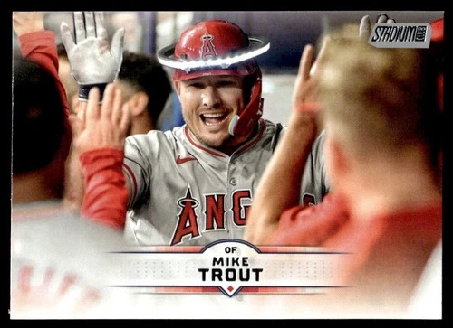 MIKE TROUT 2025 Topps Stadium Club Card | #32 Anaheim Angels