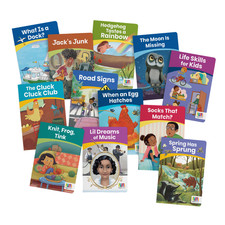 Heggerty Bridge to Reading Decodables Book Set for 1st Grade Set of 12 Books