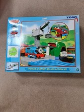 Image of Thomas and Cranky Deluxe Action set, box slightly damaged, set unused.