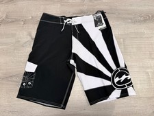 Billabong Andy Irons Rising Sun Pro Boardshorts Size 34 Black White A.i.