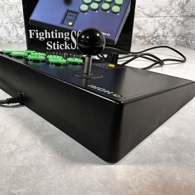 HORI Sega Saturn Fighting Stick SS Arcade Controller HSS-07 w/ Box Japan Retro