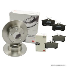 NK Bremsscheiben 302mm  Beläge hinten für HYUNDAI Santa Fe 2 Ii (Cm)  3 Iii (Dm)