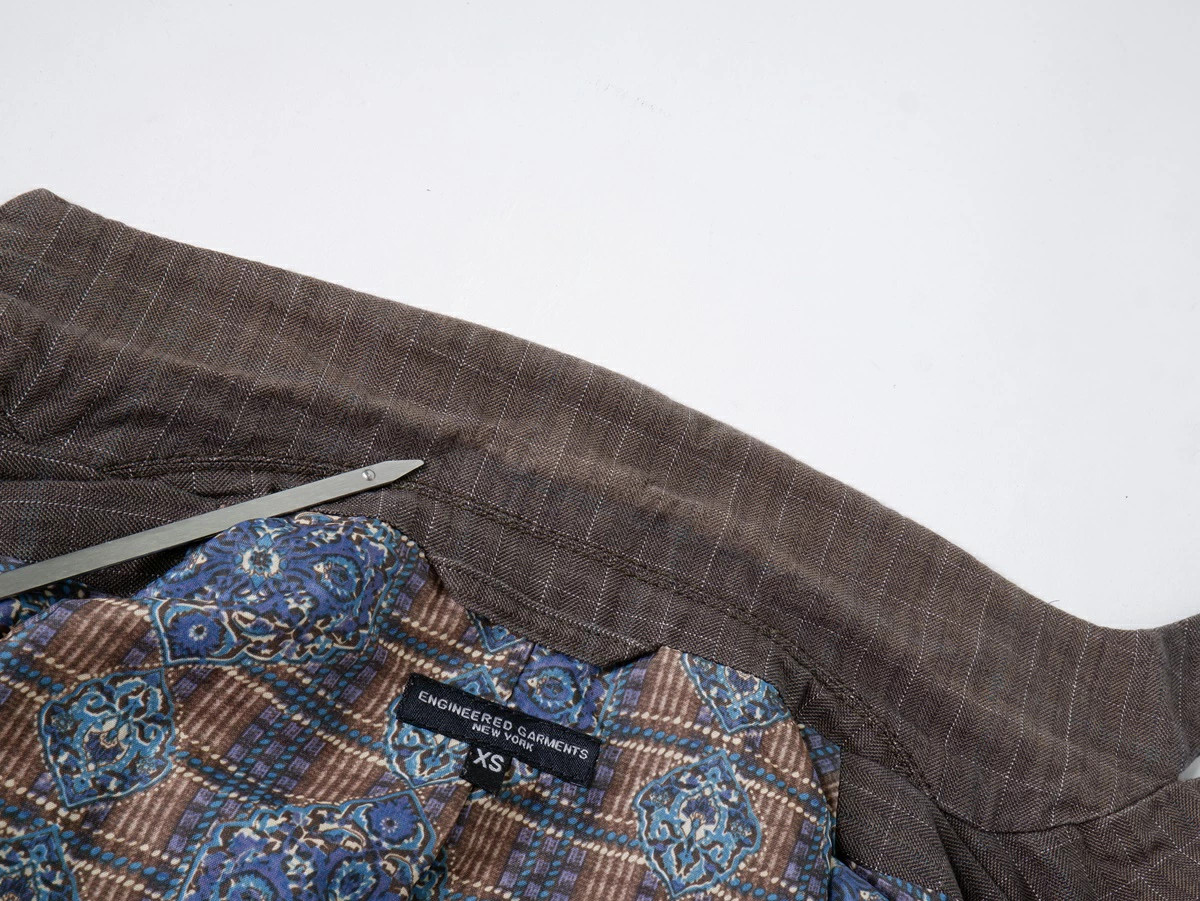 Engineered Garments Full Pattern Lined Windowpane… - image 6