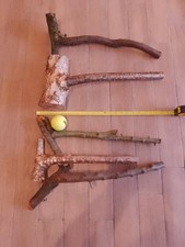 Verschiedene Blackthorn, Hazel, Weißdorn Shillelagh Stock Schaft Rohlinge