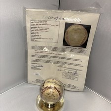 JSA CERTIFIED Yankees Multi Signed Baseball (HOF & KEY PLAYERS) Early 1980s