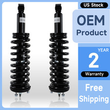 Pair Front Complete Struts Coil Springs for 2001-2007 Toyota Sequoia 4.7L V8