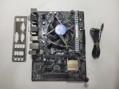 Asus H110M-C Motherboard Core i5-6500, 8GB RAM, IO Shield & 2x SATA Cables #1109