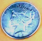 1922 D-PEACE One Dollar 1$ Silver Coin