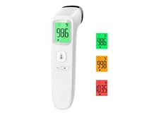 No Touch Thermometer for Adults and Kids, Accurate Digital Baby Fever Alarm