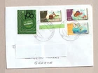 BRAZIL  -   AIR  MAIL  - COVER  -  STAMPS...