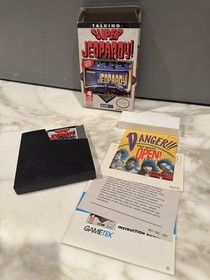 TALKING SUPER JEOPARDY NES Nintendo Game NEW IN OPEN BOX w/ Manual & Paperwork
