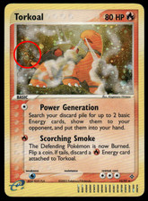 SWIRL 🌀 Pokemon TCG Card Torkoal EX Dragon Holo Rare 12/97 LP on eBay