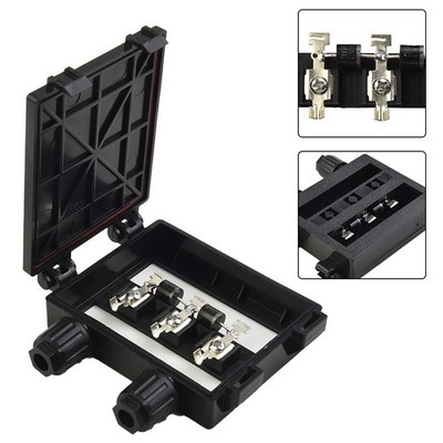 Junction Box PV Module Box Electrical Testing TOOL Junction Box PV 6.5A Black