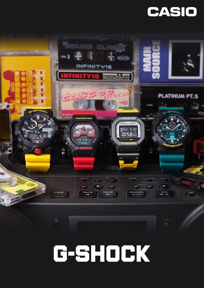 Casio Watch G-Shock Mix Tape series DW-5610MT-1JF Men's Multicolor