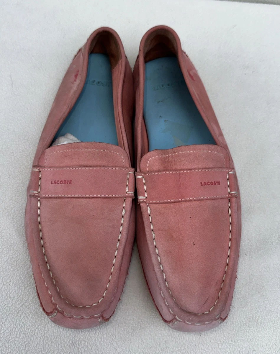 Lacoste Men’s Pink Suede Moccasin Loafers Size 11 • EUC • Slip‑On Shoes Lacoste CONCOURS 116 1 Slip-On Loafer - Men main image 3
