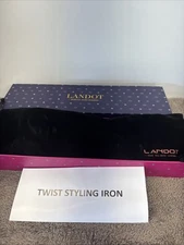 Landot 2 in 1 Twist Styling Iron Open Box Never Used