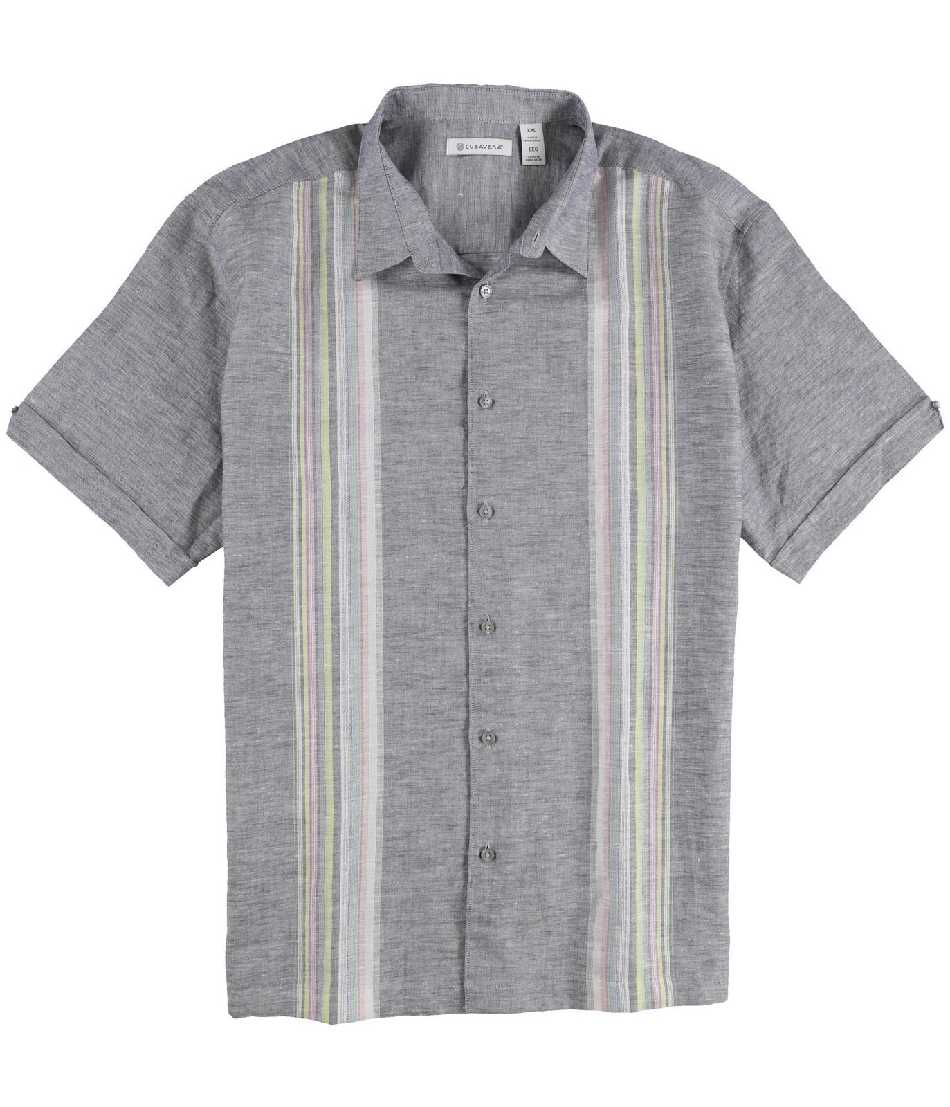 Мужская рубашка на пуговицах CubAvera, разноцветная, XX размера