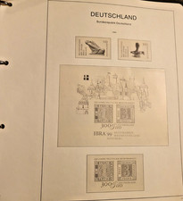 Vordruckalbum Bund 1999-2002 Falzlos, 4-er Lochung wie Schantl