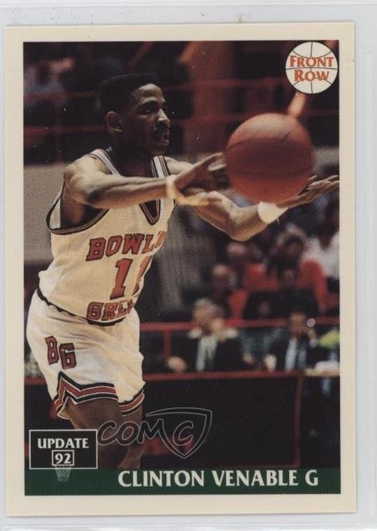 1991-92 Front Row Update Clinton Venable #95 0q3