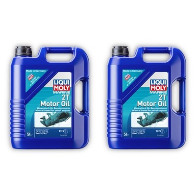 2x 5L LIQUI MOLY 25020 Motoröl Marine 2T Motor Oil Motorenöl Boot 2 Takt Motor