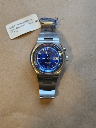 Never Used Vintage Seiko Bell-Matic  17 Jewel Automatic Watch