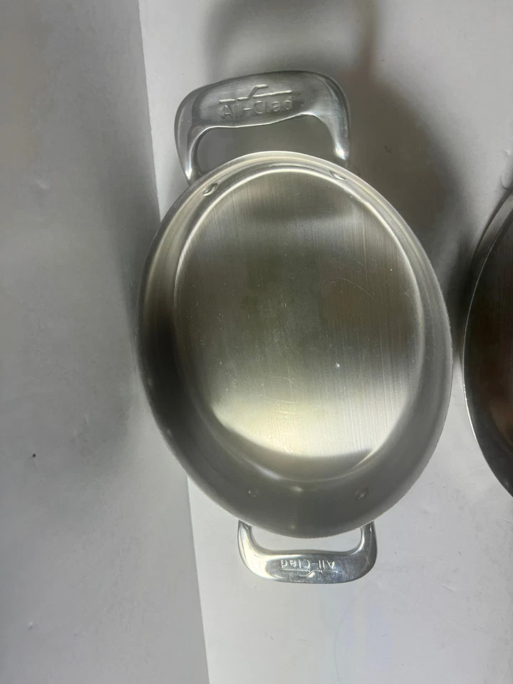 全包迷你砂锅椭圆形带侧手柄 7x5 (h) — 第 3/4 张图片