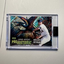 2024 Nolan Ryan /5 Wild Card Dino-Might Prehistoric