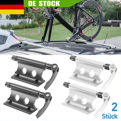 2 Sätze Fahrrad Gabel Halterung Innenraum Fahrradträger Schnellspanner Halter