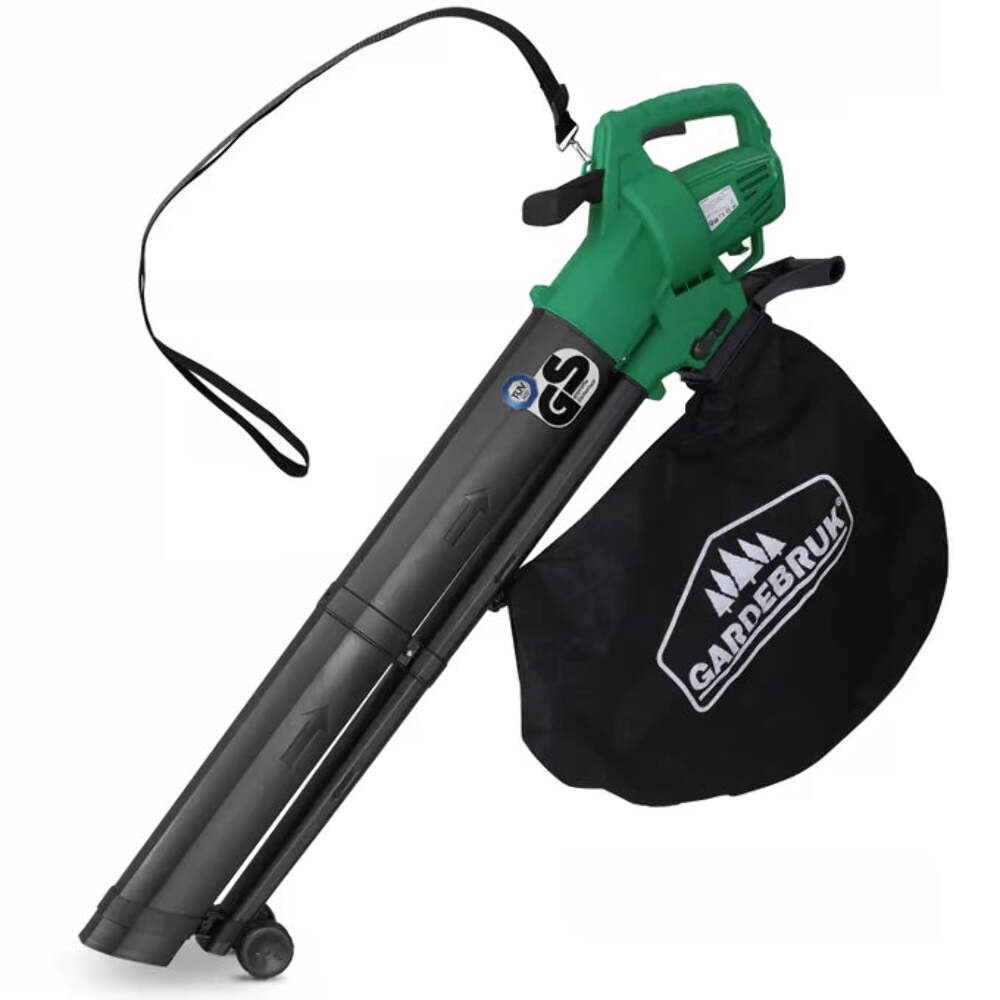 Souffleur aspirateur broyeur 3 en 1 sac 45L thermique outillage jardin