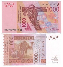 Ivory Coast 1000 Francs CFA 2003 (2021) UNC  A  West African States