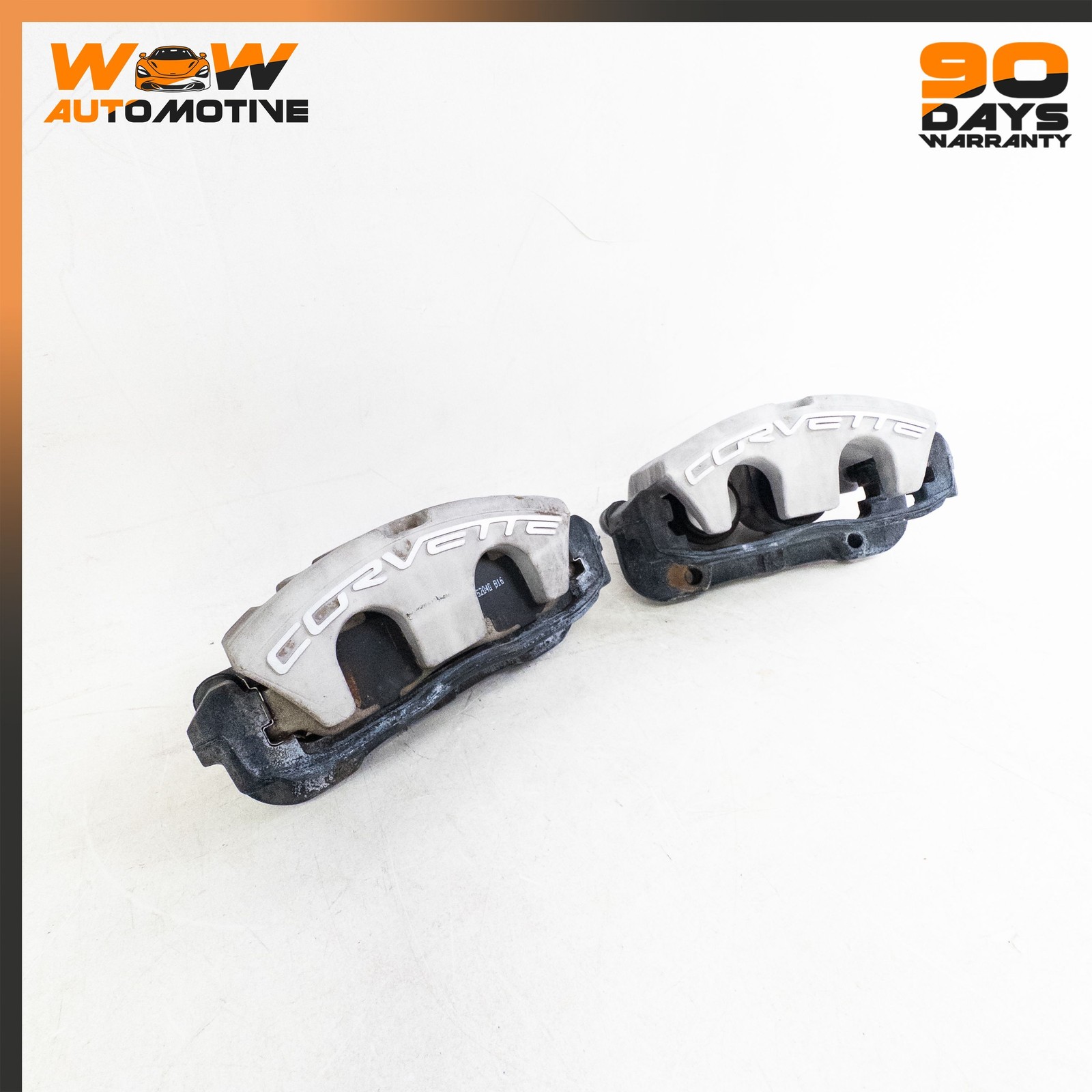 05-13 CHEVROLET CORVETTE C6 FRONT LEFT RIGHT DISC BRAKE CALIPER ASSEMBLY SET OEM