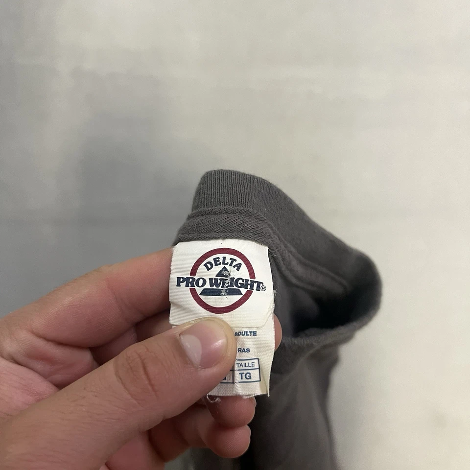 Винтажная футболка Y2K Mossy Oak Deer с графикой размер 2XL серая выцветшая гранж - Изображение 3 из 4